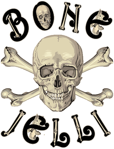 Bone Jelli skull and crossbones