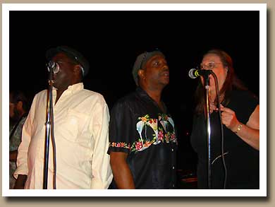 Freddie "The Deacon" Baker, Donnie "The Velvet Dinosaur" Baker, Darlene "Kitten" Taylor