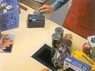 Verifone Check Reader on counter